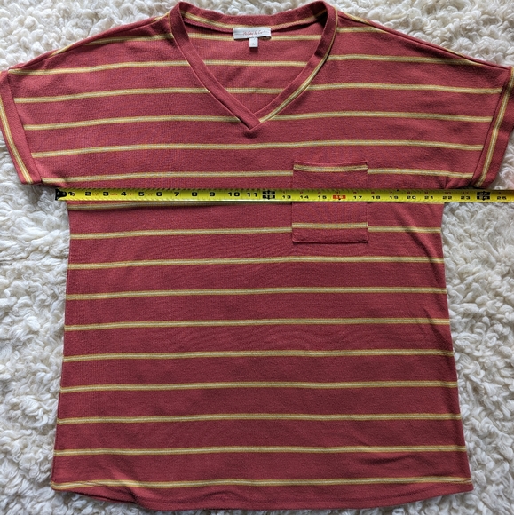 Cute Super Soft Striped T-Shirt for Fall - Picture 10 of 10